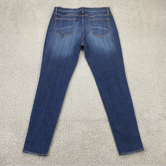 Driftwood Women's Jackie Stretch Dark Wash High Rise Jeans   Size:  32 - Picture 4 of 13